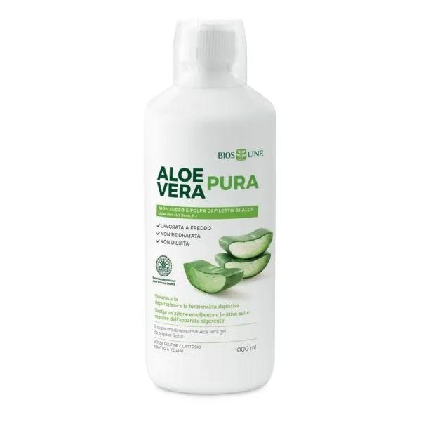 Bios Line Aloe Vera Pura Integratore Depurativo 1000 ml