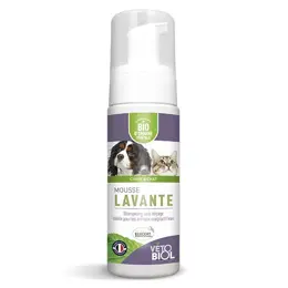 Vétobiol Hygiène Mousse Lavante Bio 125ml