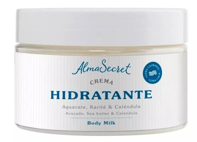 Alma Secret Crème Corps Avocat, Beurre de Karité et Calendula 250 ml