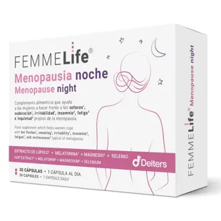 FEMMELife Menopausa Noite 30 Cápsulas