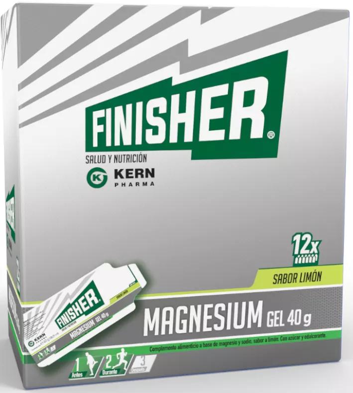 Finisher Magnésium Saveur Citron 12 Gels