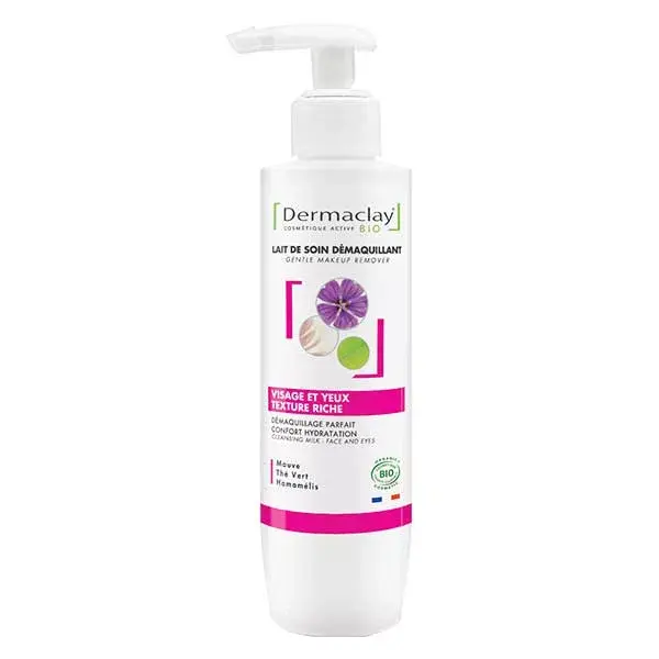 Dermaclay Rich Texture Make-Up Remover Lotion 200ml 