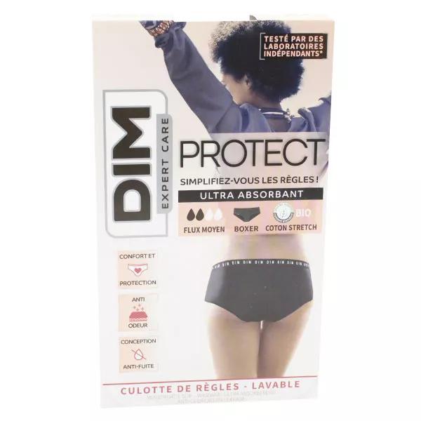 Calzoncillos bóxer Dim Expert Care Protect, flujo medio, talla 32/34
