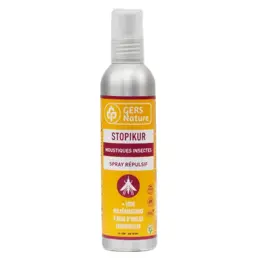 Gers Nature Stopikur Spray Répulsif Anti Moustiques Bio 200ml