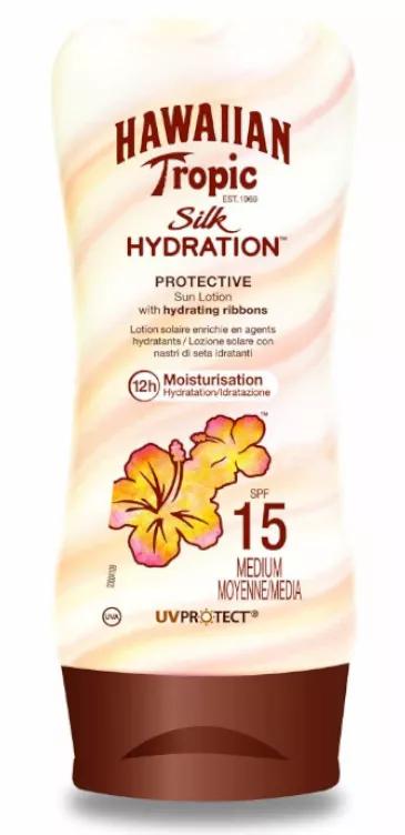 Hawaiian Tropic Silk Hidration SPF15 180 ml