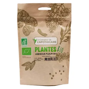 Le Comptoir de l'Apothicaire Fiori di Hibiscus Bio 50g
