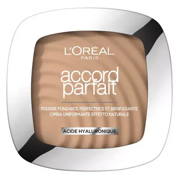 L'Oréal Paris Accord Parfait Fondotinta in Polvere 5.D Sable Doré 9g