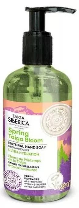 Taiga Siberica Spring Taiga Bloom Savon Naturel Ultra-hydratant pour les Mains 300 ml