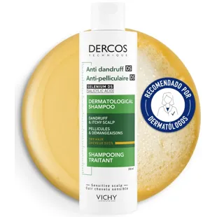 Vichy Dercos Technique Champú Anticaspa Seca Elimina el Picor 200 ml