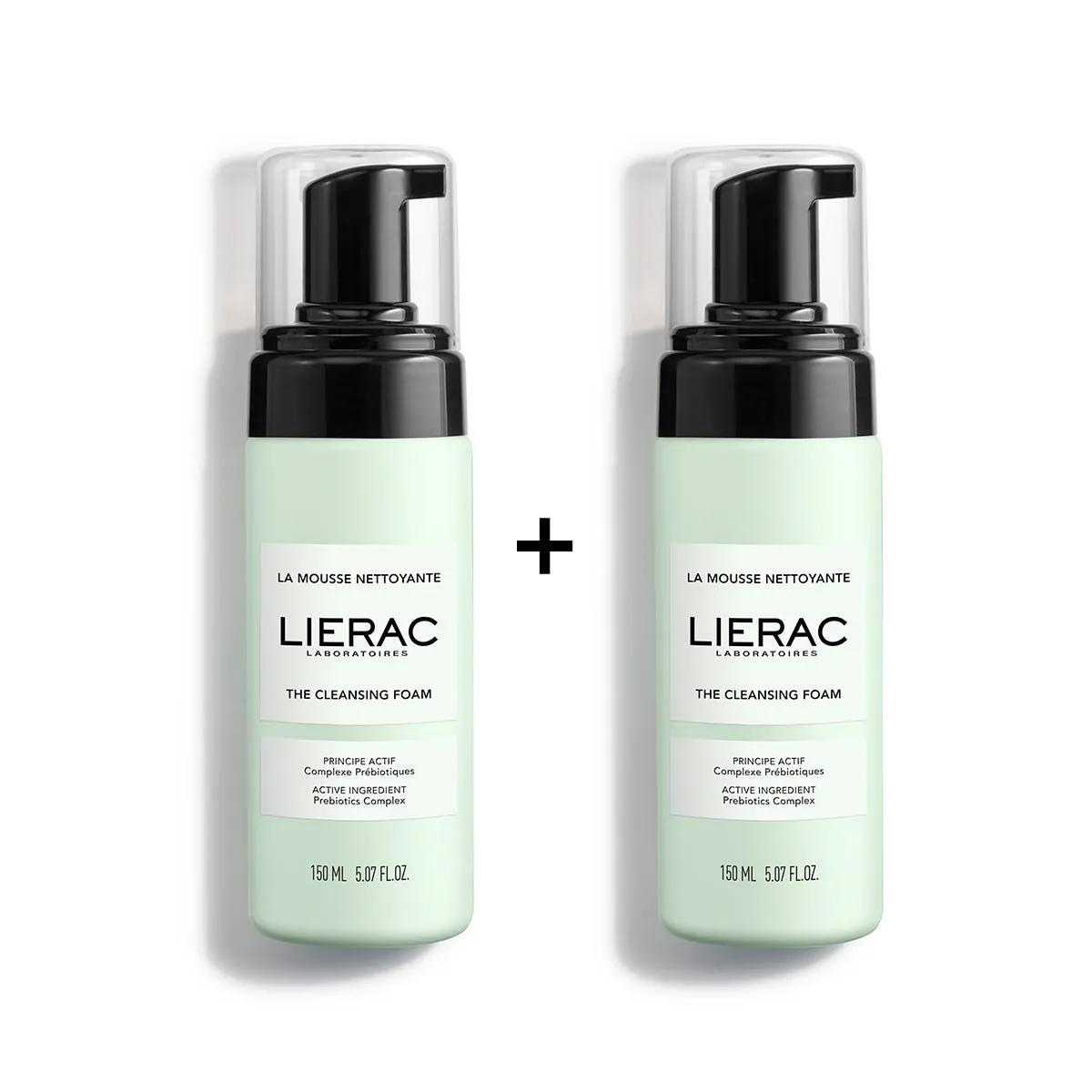 Lierac Duo Mousse Detergente Purificante Viso PROMO BIPACCO 150 +150 ml