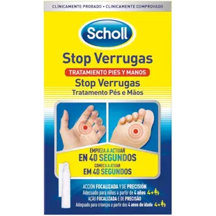 Scholl Tratamiento Stop Verrugas para Pies y Manos 80 ml