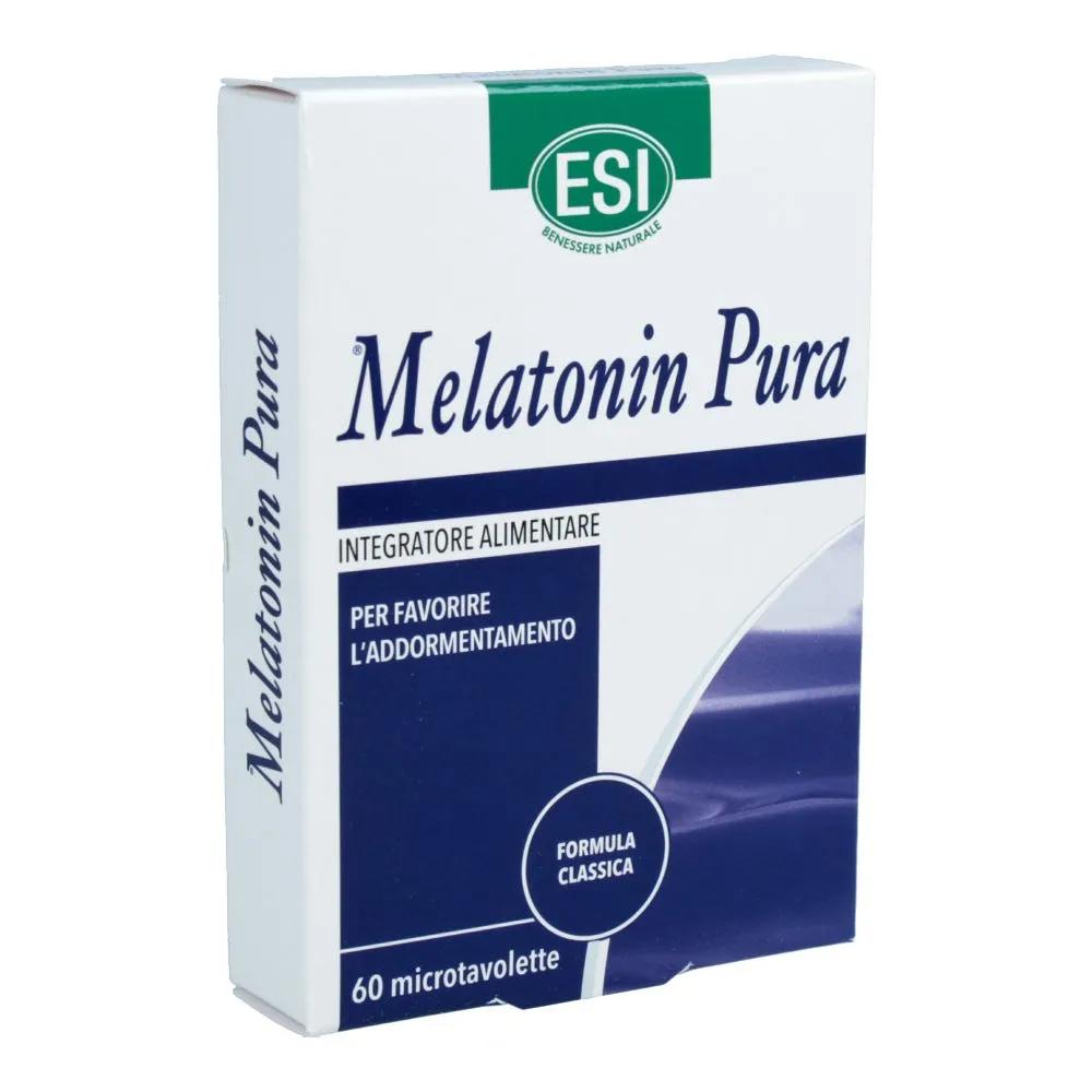 Esi Melatonin Pura Integratore Sonno 60 Microtavolette