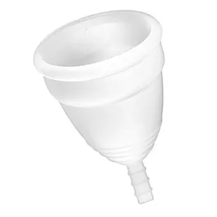 Love Yoba Natur Menstruationstasse Größe S Weiß