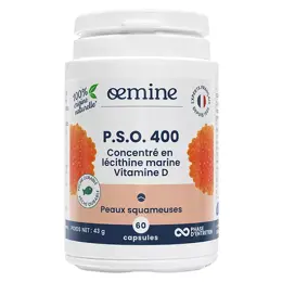 Oemine P.S.O. 400 Maintien d’une Peau Normale 60 capsules