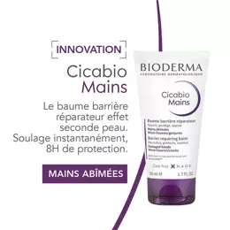 Bioderma Cicabio Mains Baume Barrière Réparateur 50ml