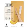 Iroha Nature Masque Corps Chaussette Réparatrice Pêche & Beurre de Karité 2 unités