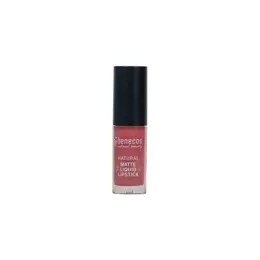 Benecos Rouge à Lèvres Liquide Mat Rosewood Romance 5ml