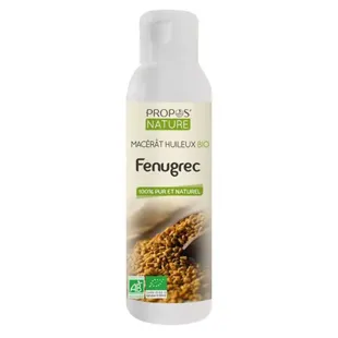 Macerato di olio di fieno greco biologico Propos'Nature 100ml