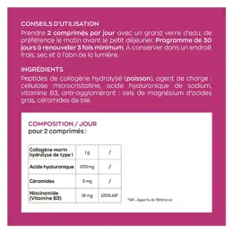 Granions Complexe Hydratation Peau Boite de 60 comprimés