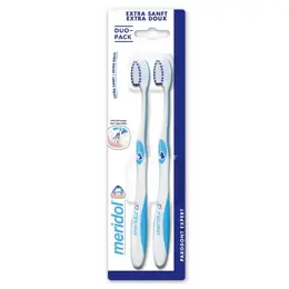 Meridol Parodont Expert Brosse à Dents Extra Doux Lot de 2