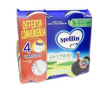 Mellin Omogeneizzato di Tacchino 4 x 80 g