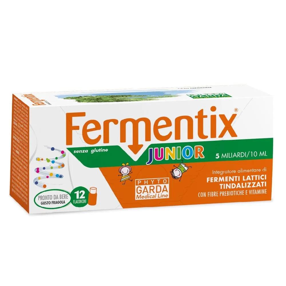 Fermentix Plus Junior Integratore Fermenti Lattici 12 Flaconcini