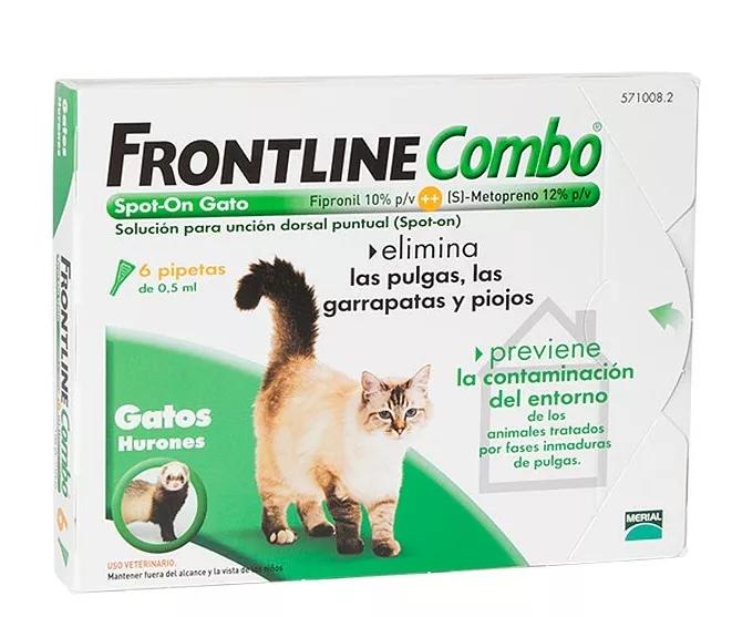 Frontline Combo gatos 6 Pipetas