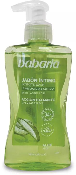 Imagen de Babaria Jabón Íntimo Aloe Vera 300 ml