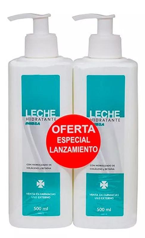 Inibsa Dermatologische Feuchtigkeitsmilch 2x500 ml