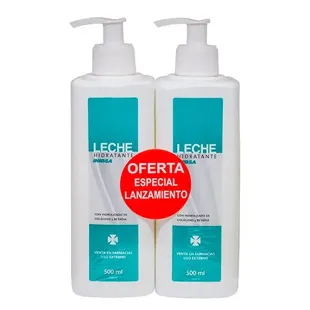 Inibsa Lait Dermatologique Hydratant 2x500 ml