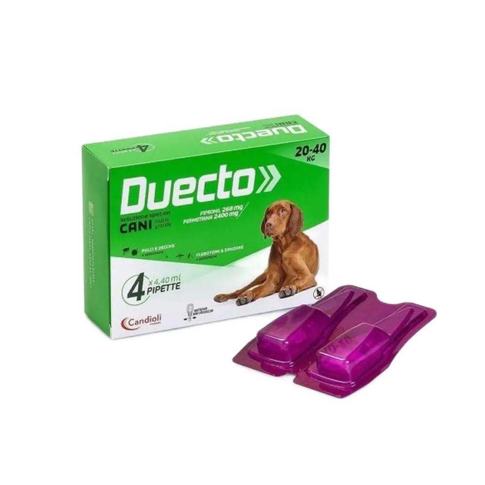 Duecto Antiparassitario per Cani 20-40 Kg 4 Pipette