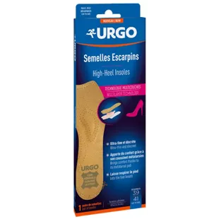 Urgo Insole Heel Shoes Size 39-41 1 Pair