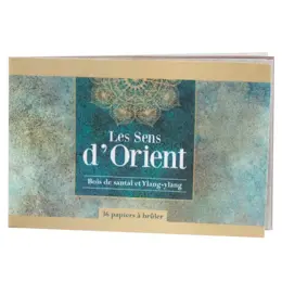 Pharm Up Les Sens d'Orient Bois de Santal et Ylang-Ylang 36 papiers à brûler