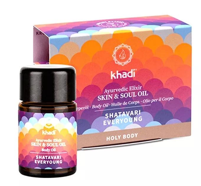 Khadi Ayurveda Elixir Óleo Shatavari Anti-envelhecimento 10 ml