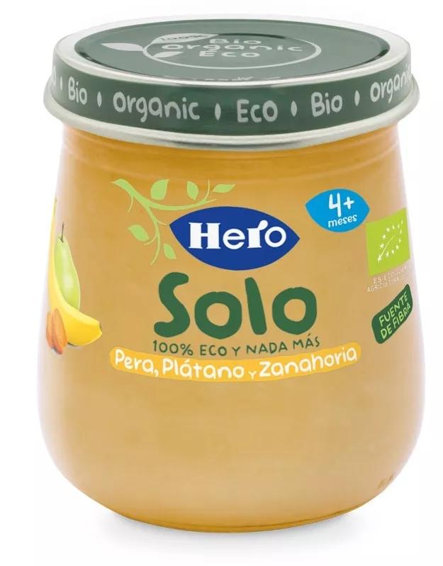 Hero Solo Pêra, Banana  E Cenoura 120G