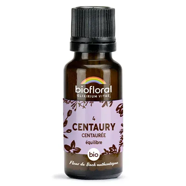 Biofloral 04 Centaury Centauree Granules Bio Fleur De Bach Granules 19,5 Gr
