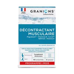 Granions Décontractant Musculaire 60 comprimés