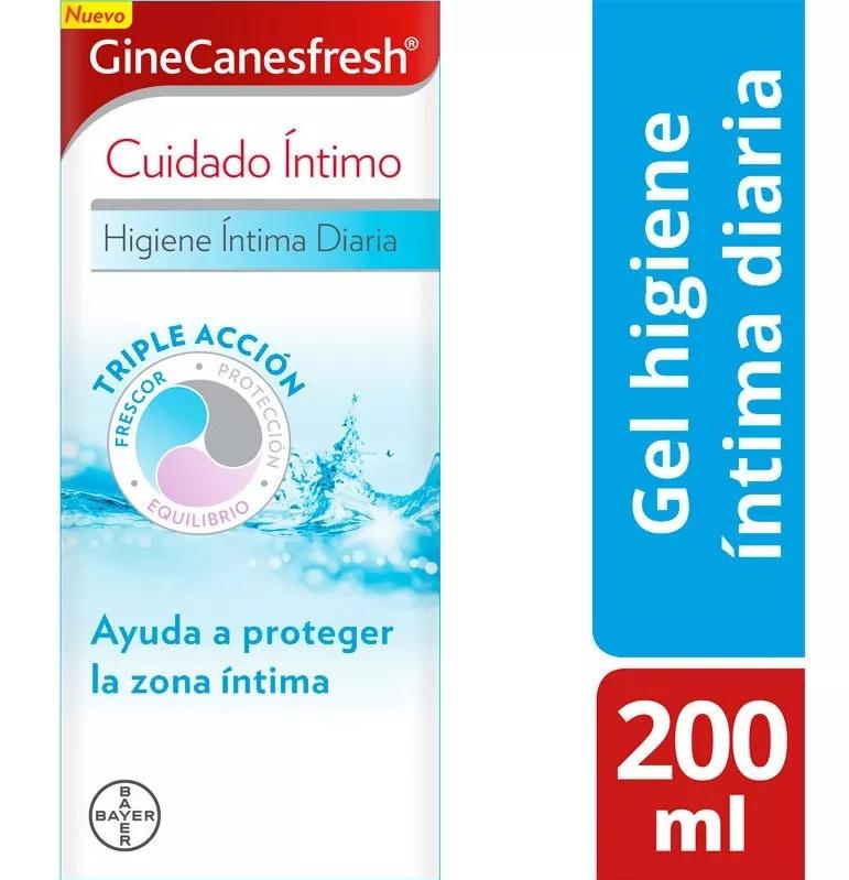 GineCanesfresh Gel Higiene y Cuidado Íntimo Diario 200 ml