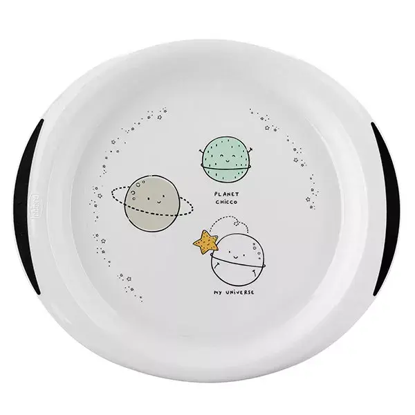 Chicco Mealtime Set Black & White +18m Planets