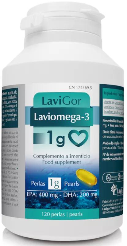 Lavigor Laviomega-3 1gr 120 Perles