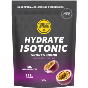 GoldNutrition Hydrate Isotonic H30 Passionsfrucht 500 gr