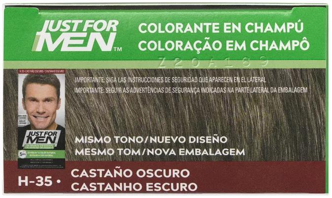 Just For Men Colorante en Champú Castaño Oscuro