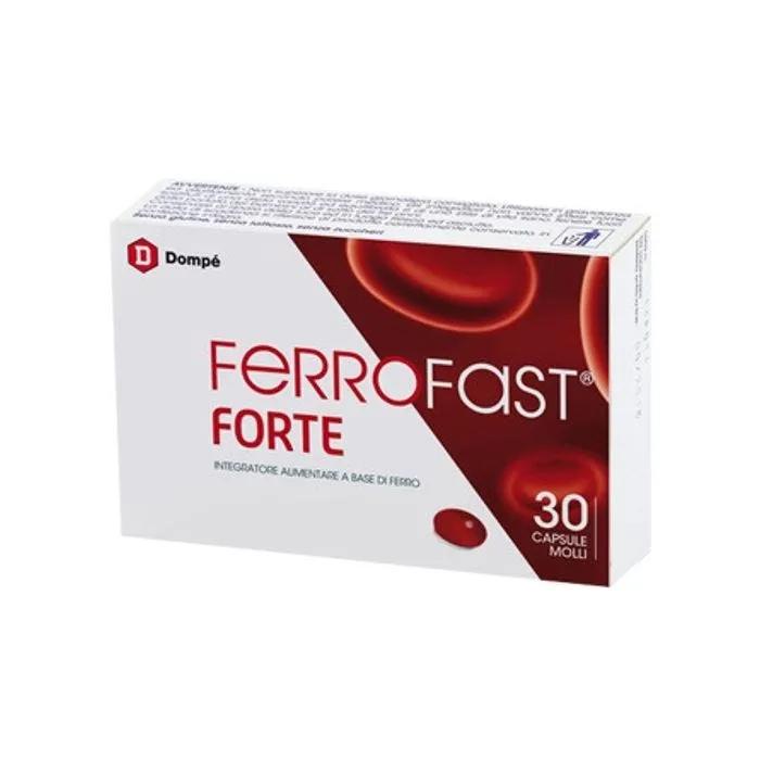 Ferrofast Forte Integratore Di Ferro 30 Capsule Molli