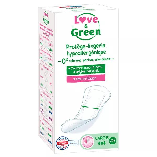 Love & Green Protegeslips Grande 28 unidades
