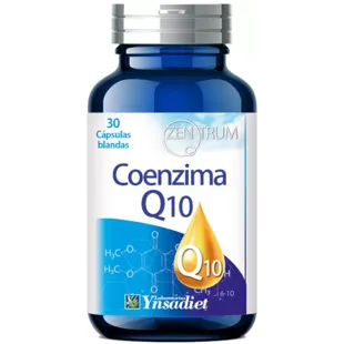 Ynsadiet Coenzyme Q10 100 mg 30 Soft Capsules