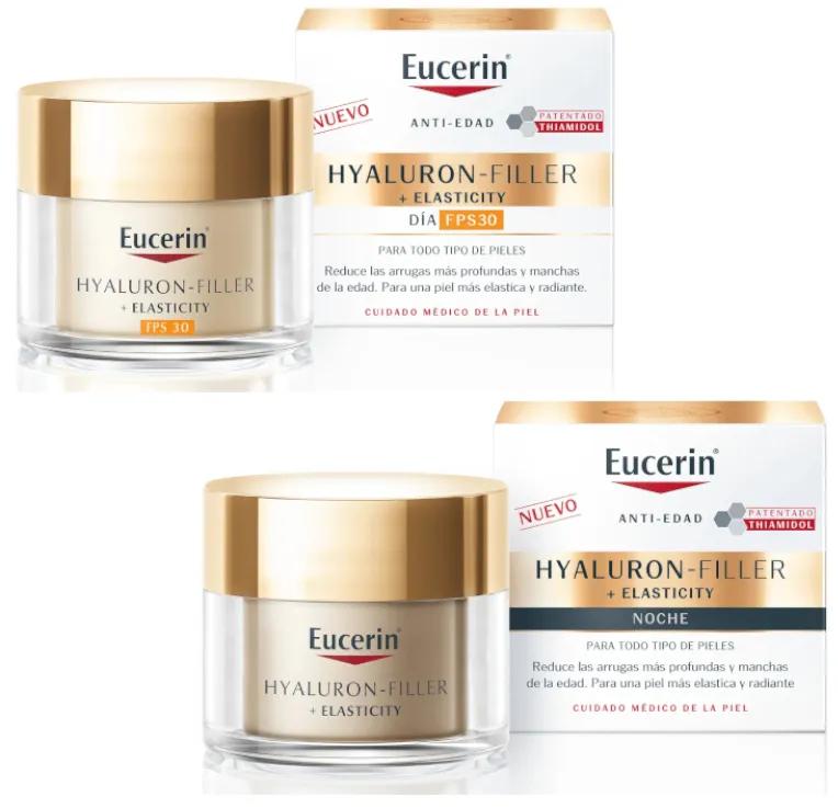 Eucerin Hyaluron Filler Elasticity Tagescreme 50 ml + Nachtcreme 50 ml