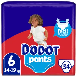 Dodot Pants Diapers Panties T6 (14-19 Kg) 54 units