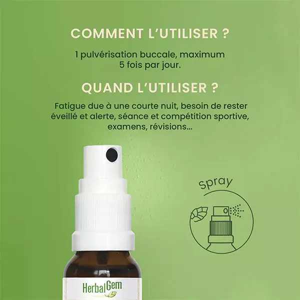 Herbalgem Energem Coup De Boost Spray Bio 15 Ml