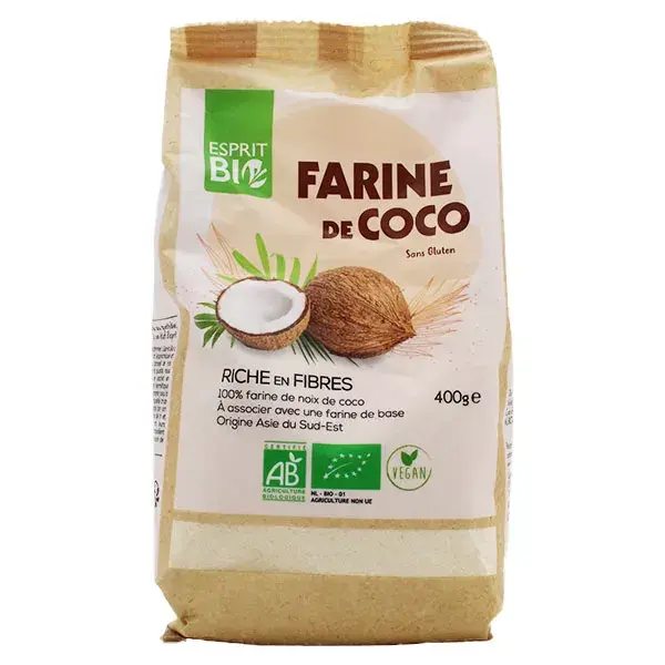 Esprit Bio Farine de Coco Bio 400g
