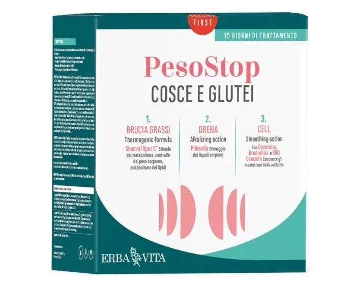 Erba Vita Peso Stop Kit Cosce e Glutei 15 Giorni di Trattamento 